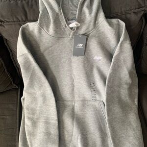 New Balance Light Gray Hoodie